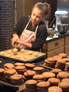 Hannah baking cookies high res